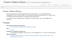 Desktop Screenshot of frank.villaro-dixon.eu